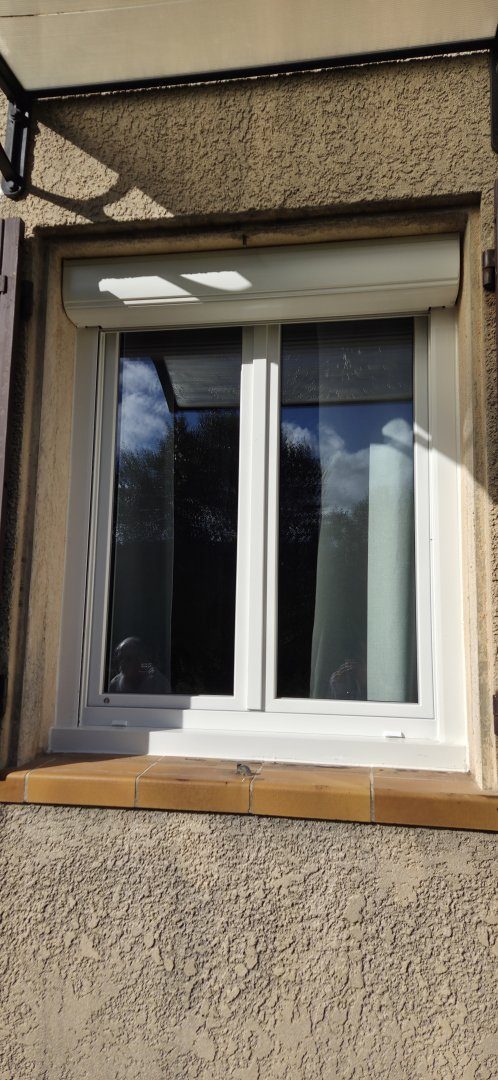 Volet roulant alu deco line blanc